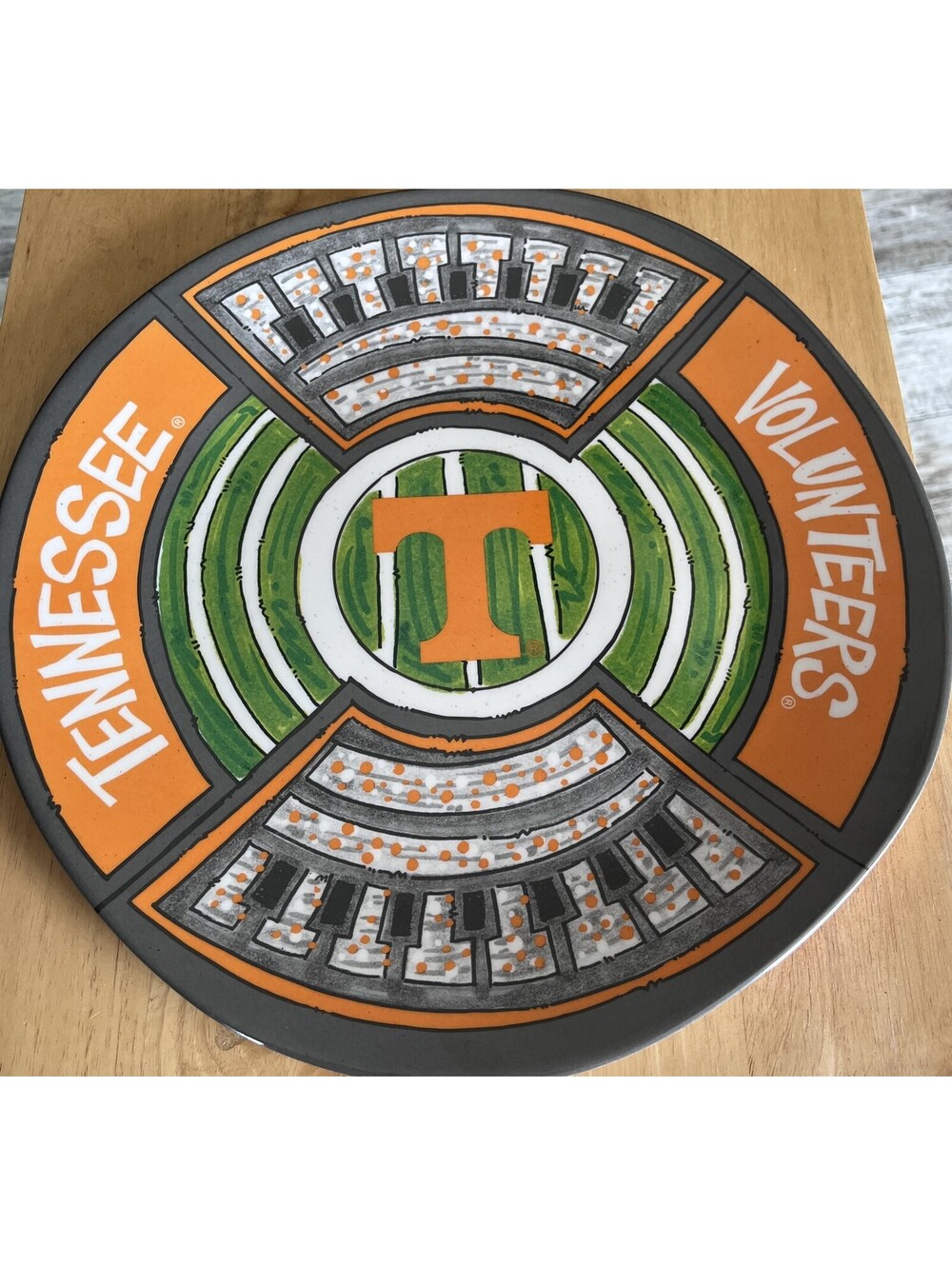 Tennessee Volunteers 13.5" Serving Platter Magnolia Lane Melamine New